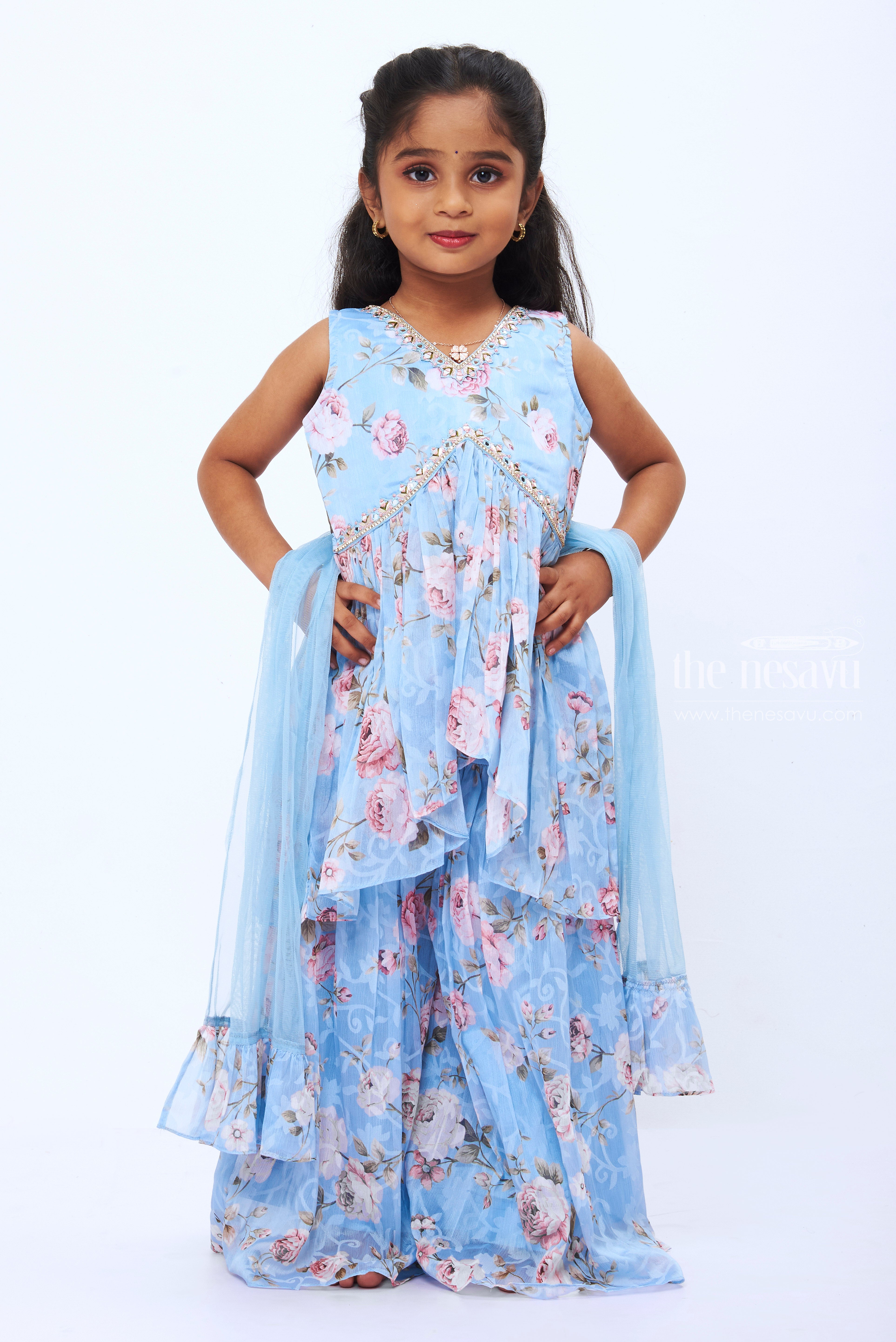 HVM Top & Palazzo Set For Girls - Online Shopping Site in India for Kids  Clothing I Kids Footwear I Baby Clothing I Fashion Accessories I Boys  Clothing I Girls Clothing I